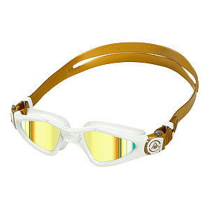 Plavecké brýle Aqua Sphere KAYENNE SMALL titan. zrcadlová skla zlatá - bílá/zlatá
