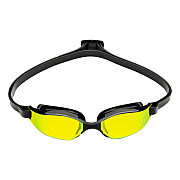 Plavecké brýle Aqua Sphere XCEED titanově zrcadlová skla žlutá/černý pásek