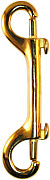 Karabina bronz dvojitá 9cm