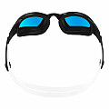 Plavecké brýle Michael Phelps NINJA BLUE titan. zrcadlová skla - černá/bílá