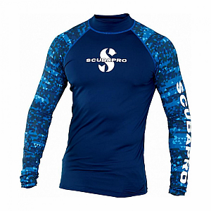 Pánské lycrové triko Scubapro RASHGUARD AEGEAN UPF50, dlouhý rukáv