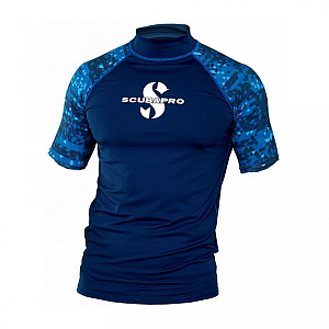 Pánské lycrové triko Scubapro RASHGUARD AEGEAN UPF50, krátký rukáv