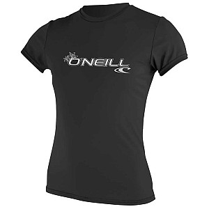 Dámské lycrové triko O´neill BASIC SKIN krátký rukáv černá
