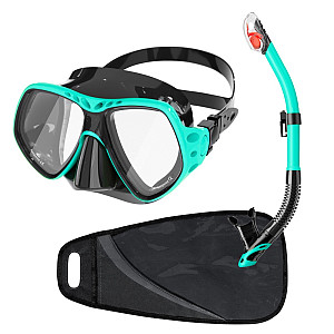 Šnorchlovací set maska a šnorchl Dive Team DEEP VISION antifog