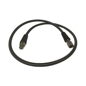 Vysokotlaká hadice MIFLEX CARBON k manometru - 90 cm černá