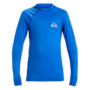 Chlapecké lycrové triko Quiksilver, dlouhý rukáv - 14 let modrá