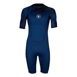 Pánský neoprenový short Aqualung HYDROFLEX SHORTY 3mm tmavě modrá