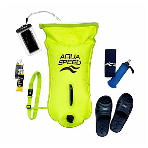 Plavecká bójka a suchý vak Aqua Speed OPEN WATER 37x24