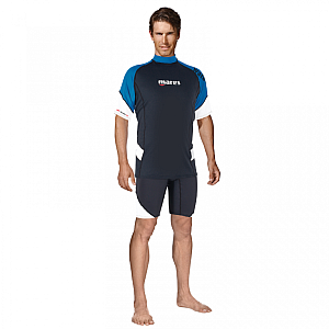 Pánské lycrové triko Mares RASHGUARD LOOSE FIT, krátký rukáv