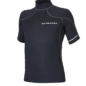 Pánské lycrové triko Scubapro T-FLEX černé, krátký rukáv - výprodej - S