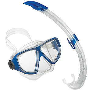 Potápěčský set Aqua Lung COMBO OYSTER LX a AIRFLEX LX SNORKEL - modrá