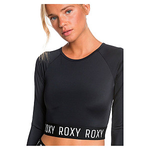 Dámské lycrové triko Roxy FITNESS CROP, dlouhý rukáv - výprodej