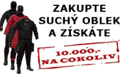 Zakupte suchý oblek a získáte 10 tis. Kč na cokoliv