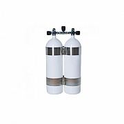 Potápěčská láhev Vítkovice dvojče 2x10 L/230 bar konkáv