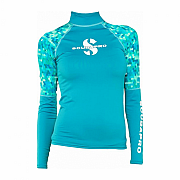 Dámské lycrové triko Scubapro RASHGUARD CARIBBEAN UPF50, dlouhý rukáv
