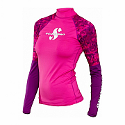 Dámské lycrové triko Scubapro RASHGUARD FLAMINGO UPF50, dlouhý rukáv