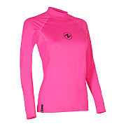 Dámské lycrové triko Aqua Lung RASHGUARD SLIM FIT růžová dlouhý rukáv