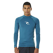 Pánské lycrové triko RIP CURL WAVES, dlouhý rukáv