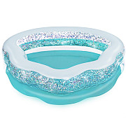 Nafukovací bazének Bestway 52489 SPARKLE SHELL KIDDIE POOL 150 x 127 x 43 cm