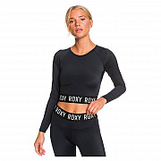 Dámské lycrové triko Roxy FITNESS CROP, dlouhý rukáv - výprodej