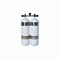 Potápěčská láhev Vítkovice dvojče 2x18 L/230 bar konvex