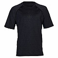 Pánské lycrové triko Aqua Lung LOOSE FIT černá/šedá, krátký rukáv