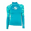 Dámské lycrové triko Scubapro RASHGUARD CARIBBEAN UPF50, dlouhý rukáv