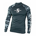 Pánské lycrové triko Scubapro RASHGUARD GRAPHITE UPF50, dl. ruk.