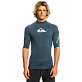 Pánské lycrové triko Quiksilver UPF50 krátký rukáv