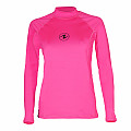 Dámské lycrové triko Aqua Lung RASHGUARD SLIM FIT růžová dlouhý rukáv
