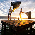 Paddleboard Aqua Marina GLOW svítící