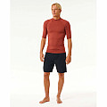 Pánské lycrové triko RIP CURL DAWN PATROL, krátký rukáv