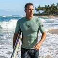 Pánské lycrové triko RIP CURL WAVES, krátký rukáv