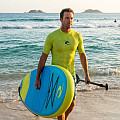 Pánské lycrové triko RIP CURL WAVES, krátký rukáv