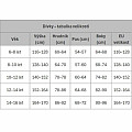 KAIWAI dívčí neopren short s dlouhým rukávem černo-modrý