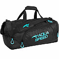 Cestovní taška Aqua Speed SPORT DUFFLE BAG L 43L - černá/tyrkys