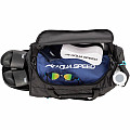 Cestovní taška Aqua Speed SPORT DUFFLE BAG L 43L - černá/tyrkys