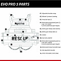 Záchranná vesta Northern Diver ARCTIC SURVIVOR EVO PRO 5 PFD