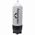 Potápěčská láhev EUROCYLINDER 15L/230 bar konvex s botkou - 204 mm