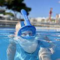 Dětská celoobličejová maska na šnorchlování Agama DORY od 4 let