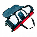 Cestovní taška Aqua Marina 90 L černá/červená