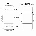 Vodotěsný krycí neoprenový návlek na ruku s 5 mm manžetou