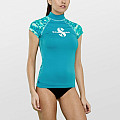 Dámské lycrové triko Scubapro RASHGUARD CARIBBEAN UPF50, krátký rukáv