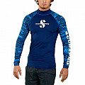 Pánské lycrové triko Scubapro RASHGUARD AEGEAN UPF50, dlouhý rukáv