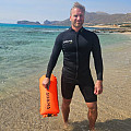 Plavecká bójka a suchý vak Agama SWIM PRO 28 L