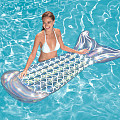 Nafukovací lehátko Bestway 43413 IRIDESCENT MARMAID TAIL 193 x 101 cm perleťová