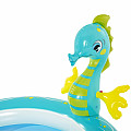 Nafukovací bazének Bestway 53114 SEAHORSE SPRINKLER 188 x 160 x 86 cm