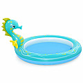 Nafukovací bazének Bestway 53114 SEAHORSE SPRINKLER 188 x 160 x 86 cm