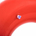 Nafukovací kruh Bestway 36084 SUMMER SWIM 91 cm červená