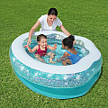 Nafukovací bazének Bestway 52489 SPARKLE SHELL KIDDIE POOL 150 x 127 x 43 cm